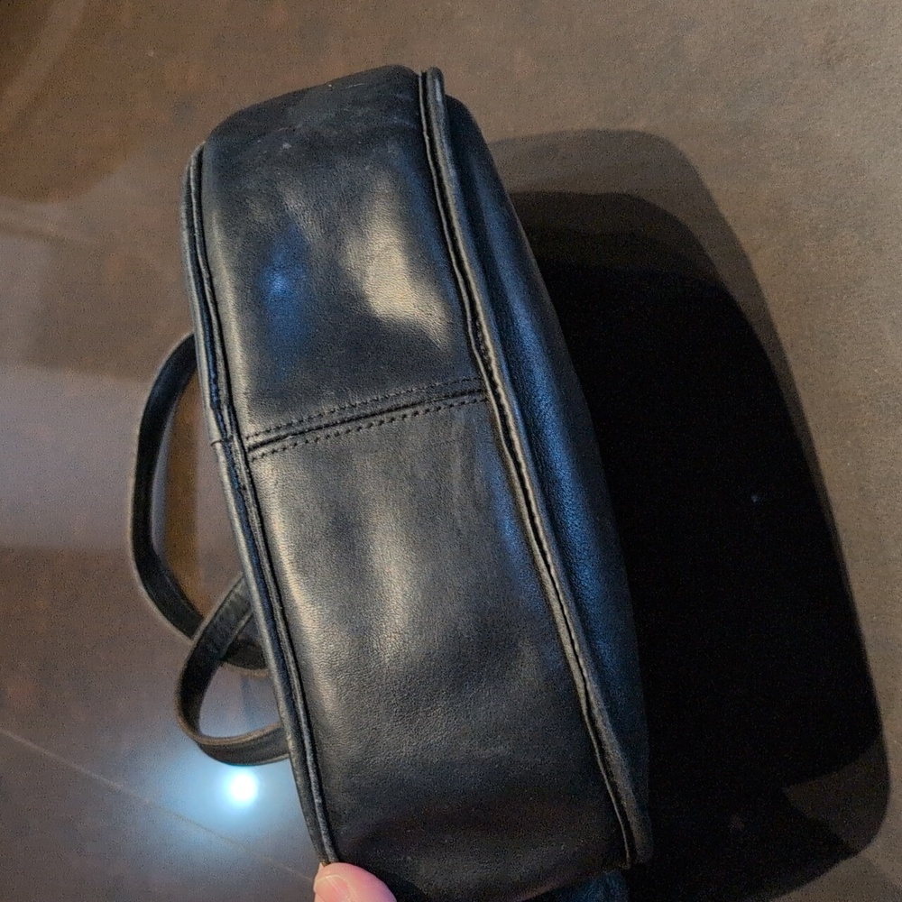 Vintage Coach Swinger 4040 Black Project Bag - Picture 3 of 14